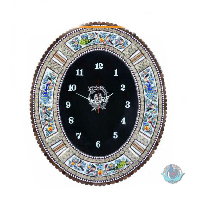 Khatam Marquetry Wall Clock - PKH1029