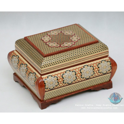 Khatam Wood Marquetry Jewelry Box Set - PKH1038