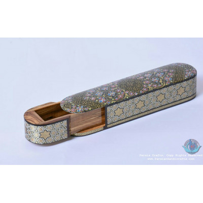 Khatam Marquetry Sliding Pen Holder - PKH1046