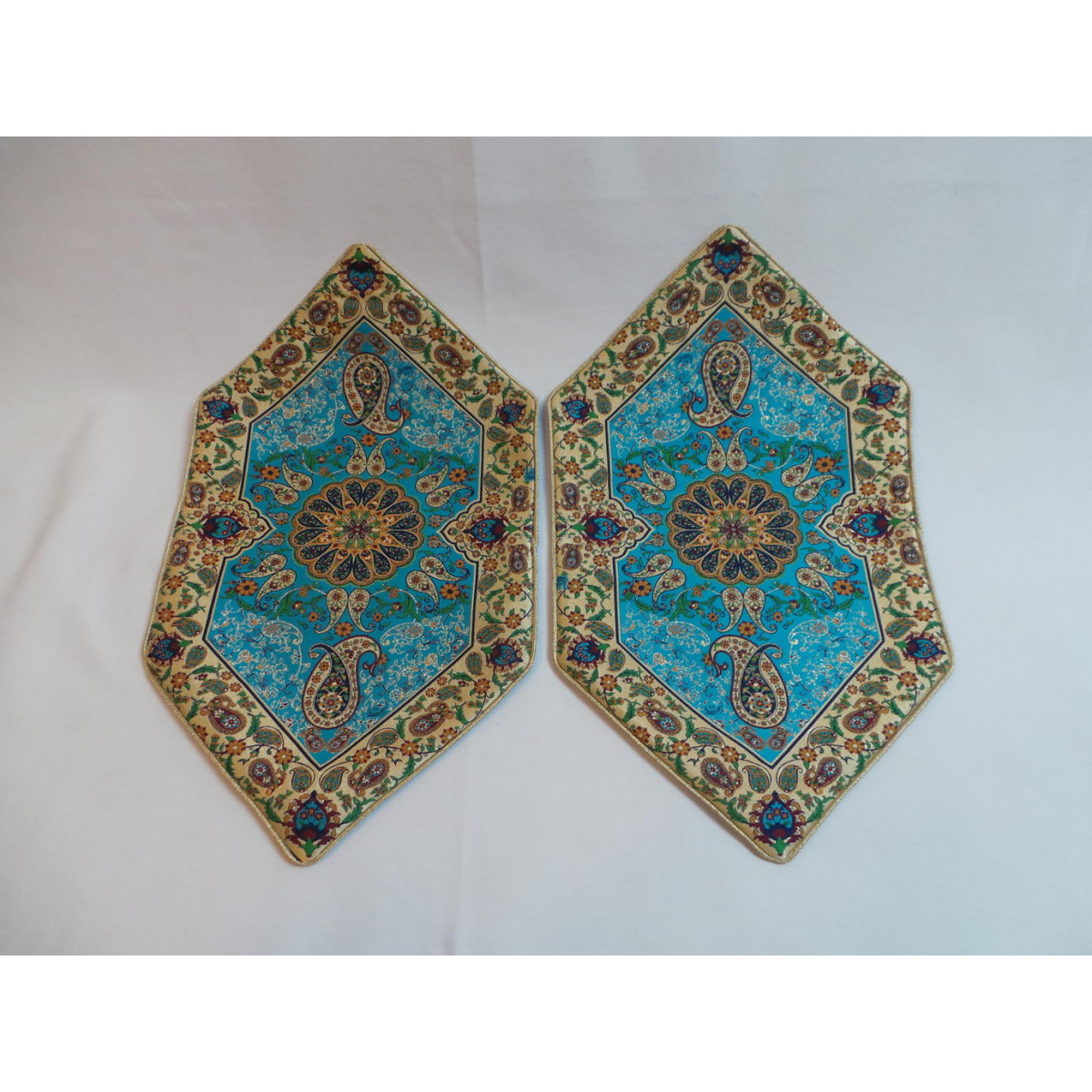 3PCS Termeh Luxury Tablecloth - HT3001-Persian Handicrafts
