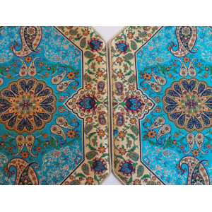 3PCS Termeh Luxury Tablecloth - HT3001-Persian Handicrafts