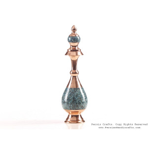 Turquoise Inlaying (FiroozehKoobi) Sake Jug - HTI3003-Persian Handicrafts