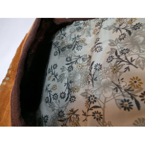 Shoulder / Saddle Leather & Kilim Handmade Bag - HPW3002-Persian Handicrafts