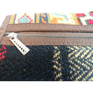 Shoulder / Saddle Leather & Kilim Handmade Bag - HPW3002-Persian Handicrafts