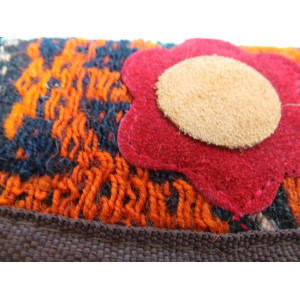 Handmade Kilim Wallet - HPW3004-Persian Handicrafts
