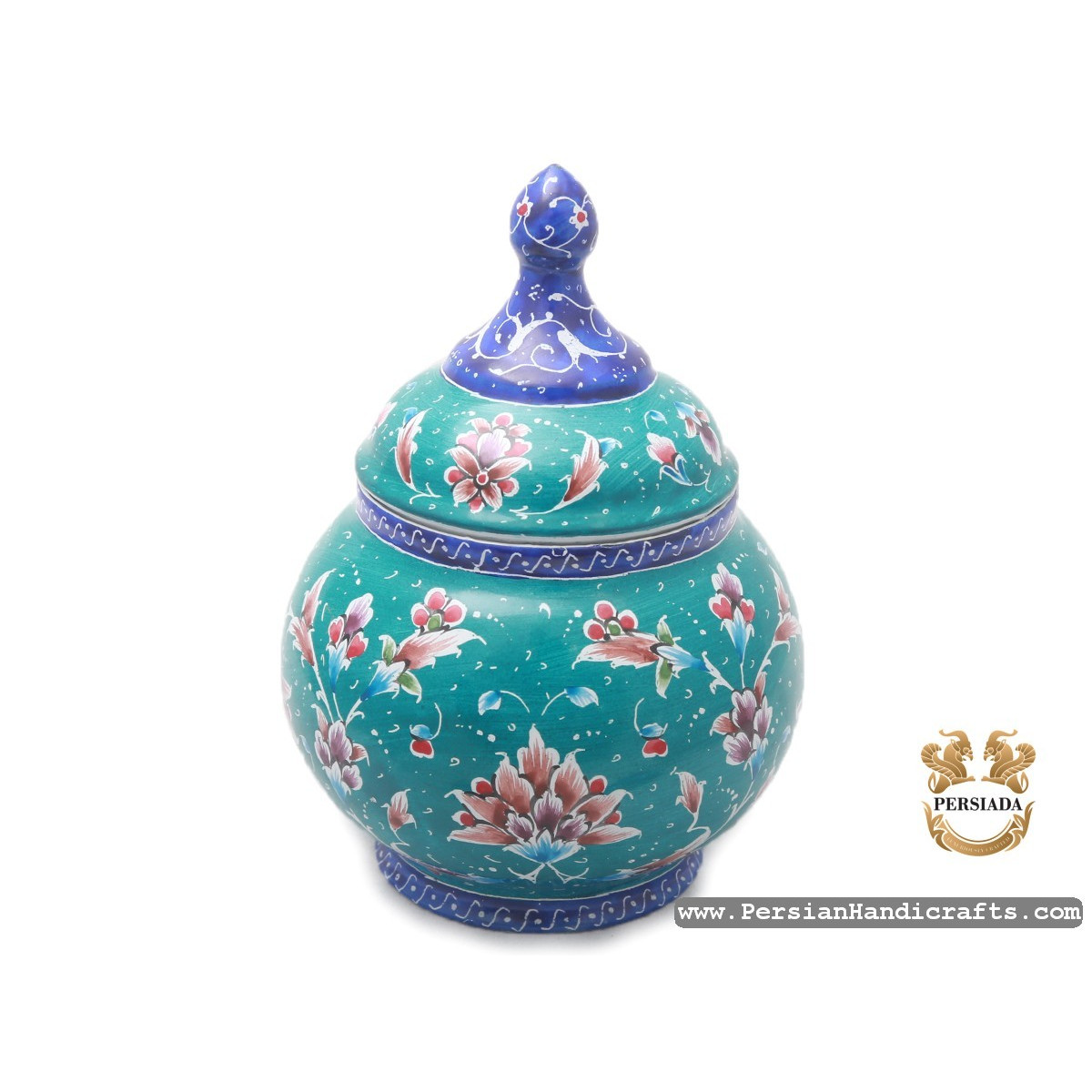 Tea Sugar Set | Hand Painted Enamel Minakari | HE7101 | Persiada