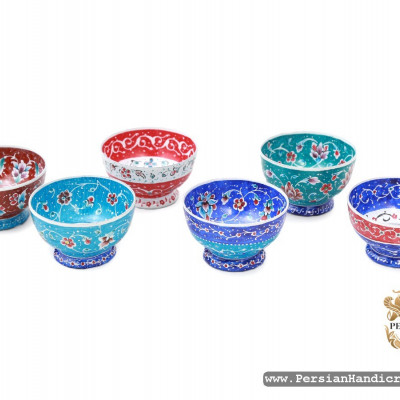 Haft Sin Bowl Set | Hand Painted Enamel Minakari | HE7102