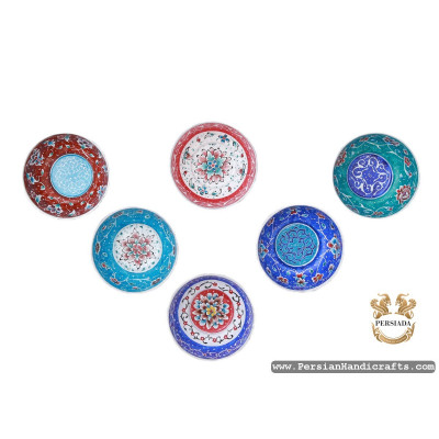 Haft Sin Bowl Set | Hand Painted Enamel Minakari | HE7102