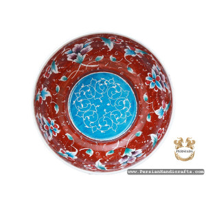 Haft Sin Bowl Set | Hand Painted Enamel Minakari | HE7102 | Persiada