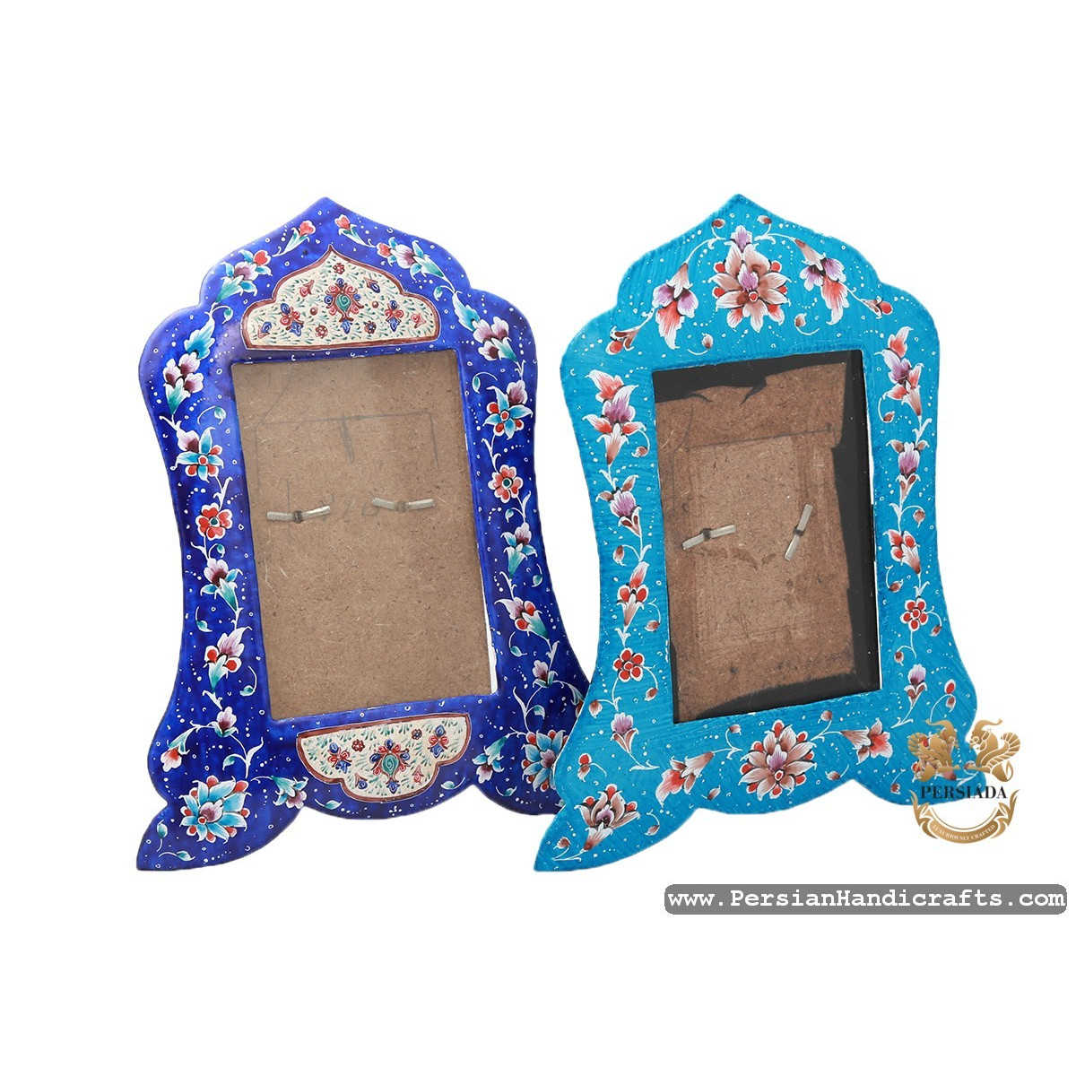 Photo Frame Set | Hand Painted Enamel Minakari | HE7104 | Persiada