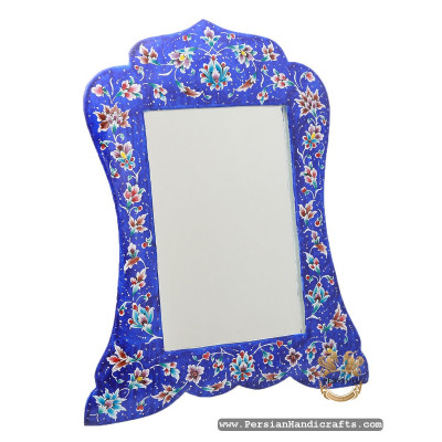 Mirror Candlestick | Hand Painted Enamel Minakari | HE7105