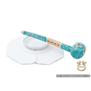 Pipe Ashtray Set | Hand Painted Enamel Minakari | HE7107 | Persiada