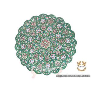 Wall Plate | Hand Painted Enamel Minakari | HE7108 | Persiada