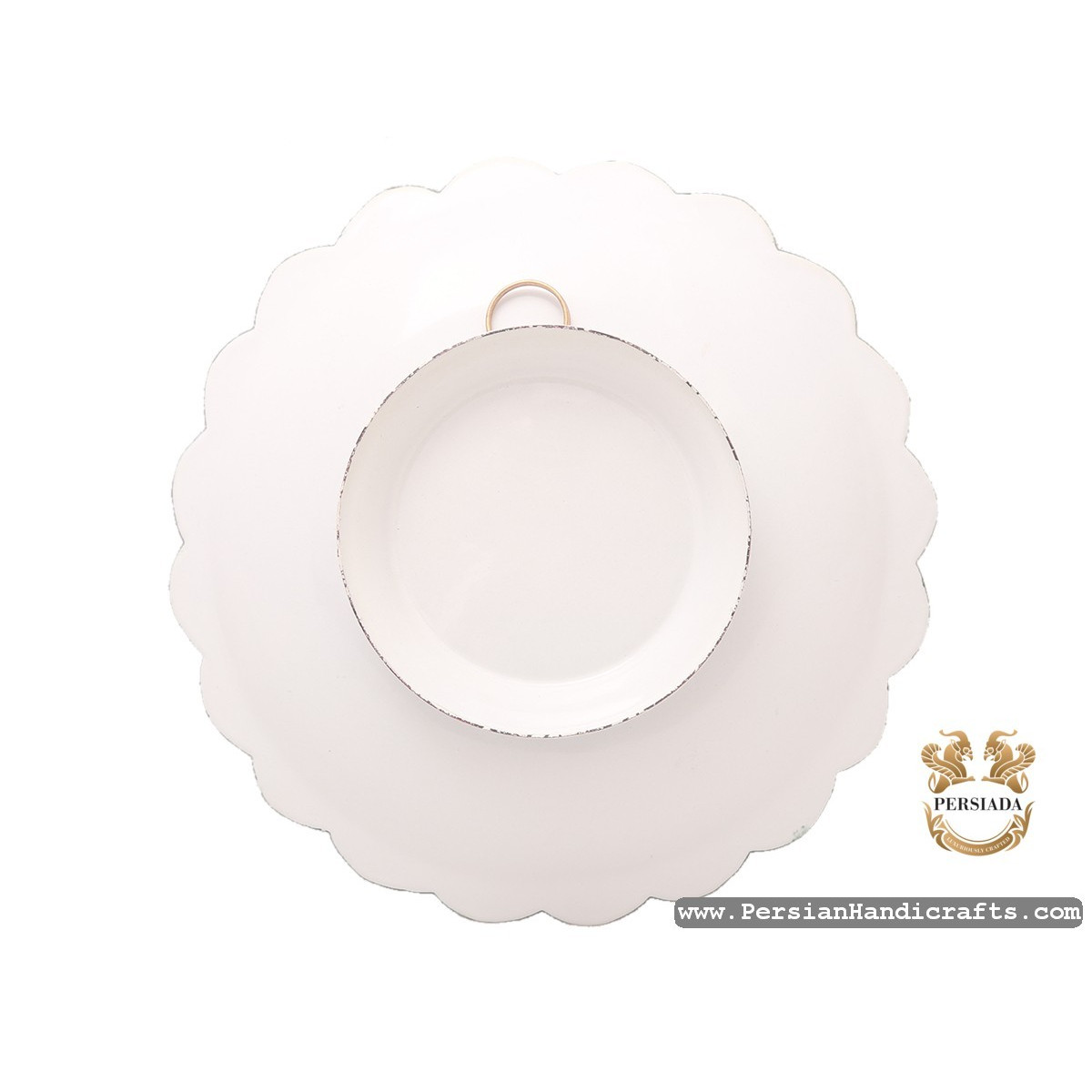 Wall Plate | Hand Painted Enamel Minakari | HE7108 | Persiada