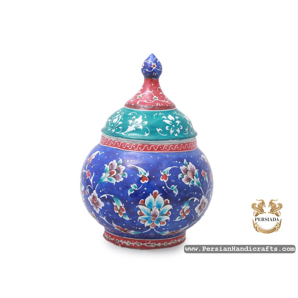 Tea Sugar Set | Hand Painted Enamel Minakari | HE7109 | Persiada