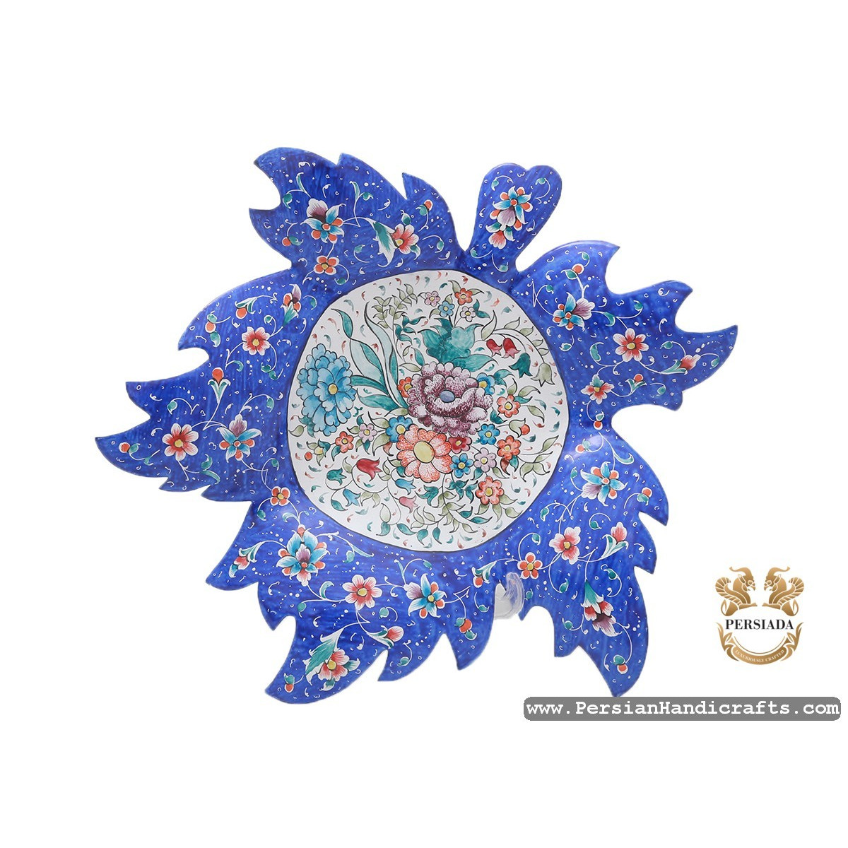 Wall Plate | Hand Painted Enamel Minakari | HE7112 | Persiada