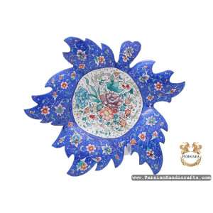 Wall Plate | Hand Painted Enamel Minakari | HE7112 | Persiada