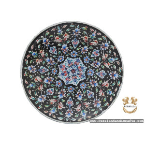 Wall Plate Set | Hand Painted Enamel Minakari | HE7115 | Persiada