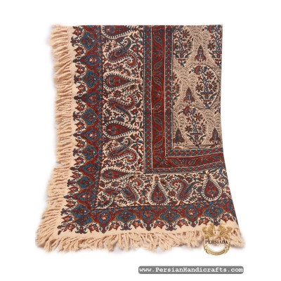 Square Tablecloth | Hand Printed Ghalamkar | HGH7126