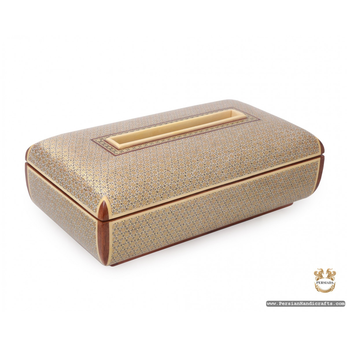 Tissue Box | Classy Khatam Marquetry | HKH7103 | Persiada