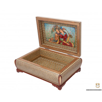 Jewellery Box | Miniature Khatam Marquetry | HKH7105 Jewellery Box | Miniature Khatam Marquetry | HKH7105