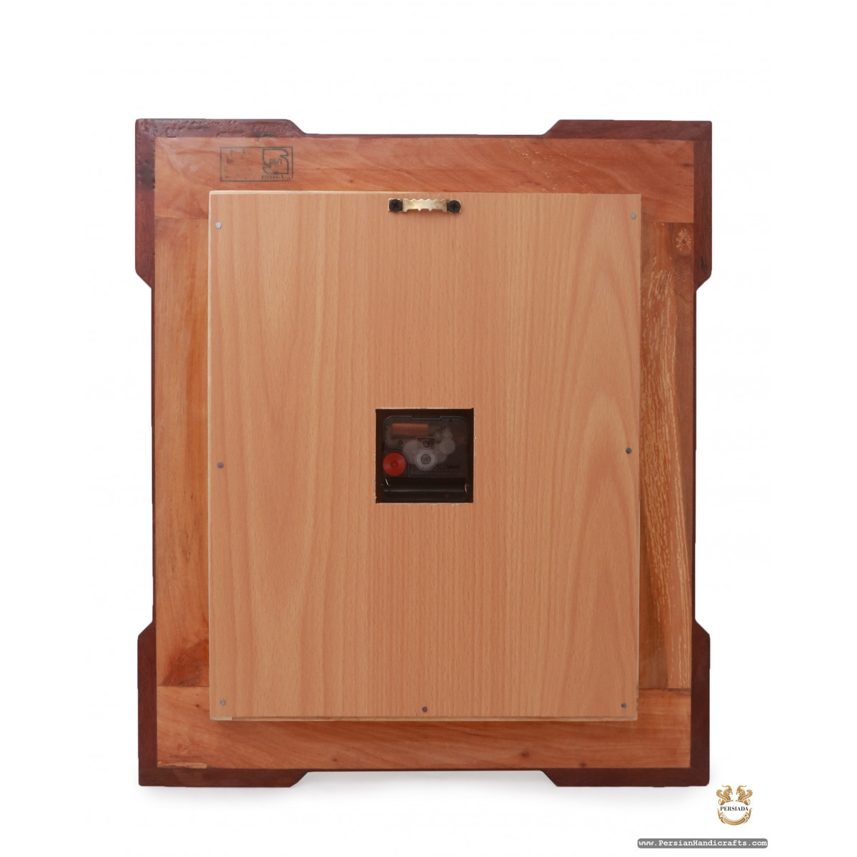 Wall Clock | Classy Khatam Marquetry | HKH7106 | Persiada