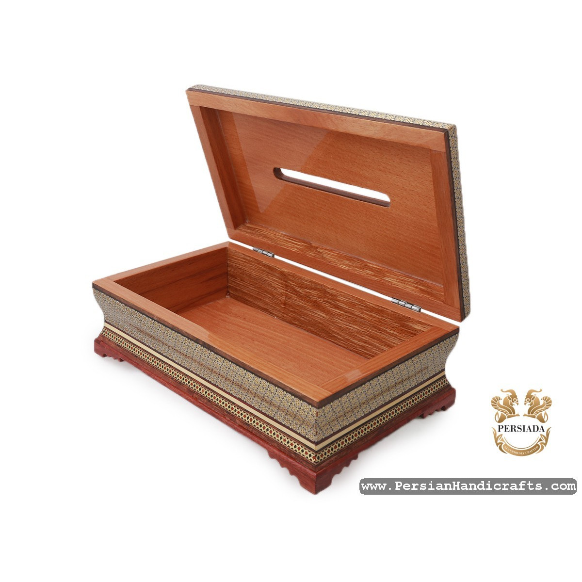 Tissue Box | Classy Khatam Marquetry | HKH7112 | Persiada