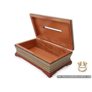 Tissue Box | Classy Khatam Marquetry | HKH7112 | Persiada