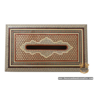 Tissue Box | Classy Khatam Marquetry | HKH7112 | Persiada