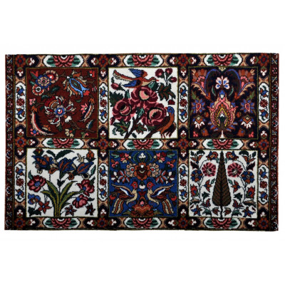 Kheshti Design Wool Bakhtiari Rug - RB1001 Kheshti Design Wool Bakhtiari Rug - RB1001