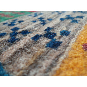 Persian Wool Gabbeh Rug - PRG153-Persian Handicrafts