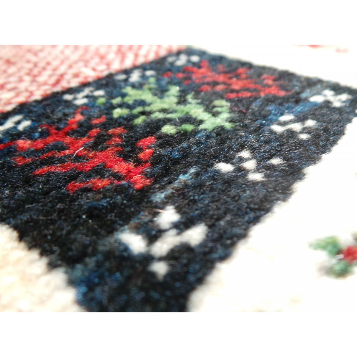 Persian Wool Gabbeh Rug - PRG154-Persian Handicrafts