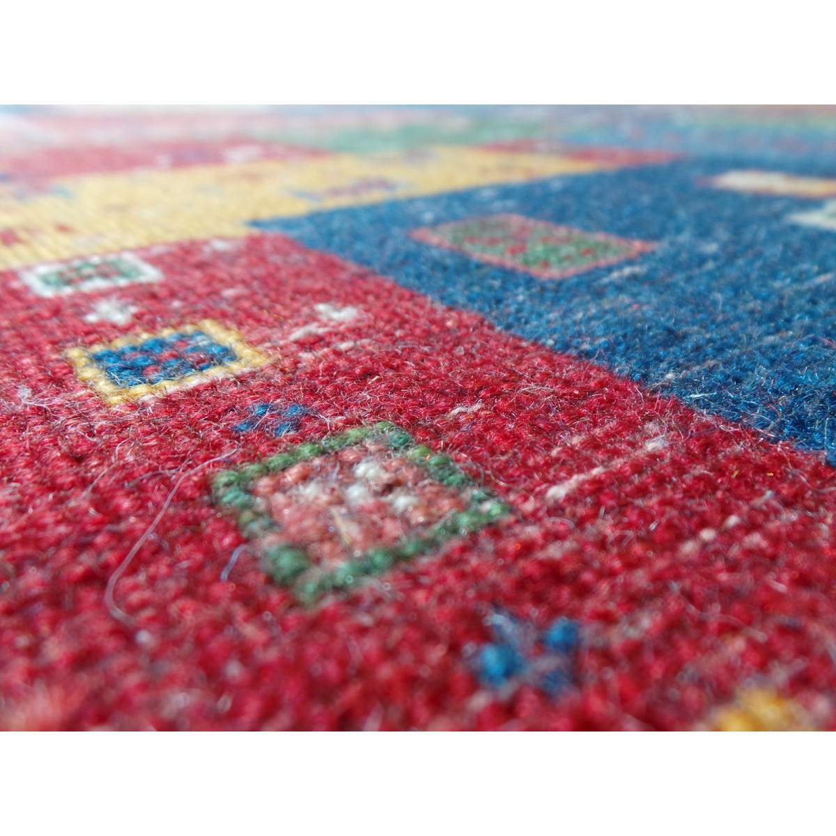 Persian Wool Gabbeh Rug - PRG158-Persian Handicrafts
