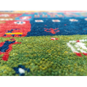 Persian Wool Gabbeh Rug - PRG158-Persian Handicrafts