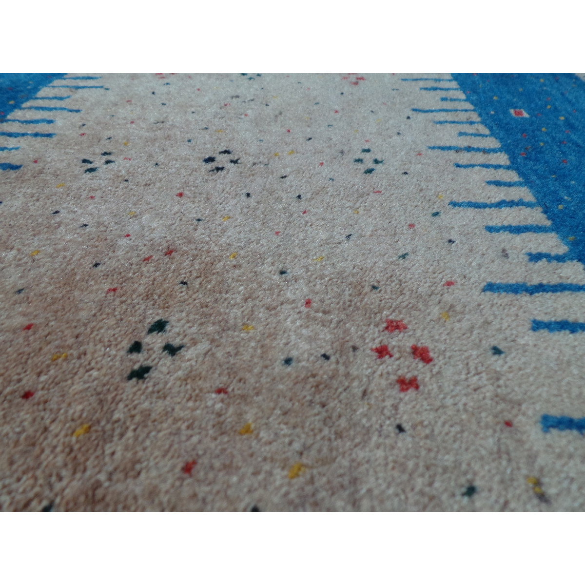 Persian Wool Gabbeh Rug - PRG164-Persian Handicrafts
