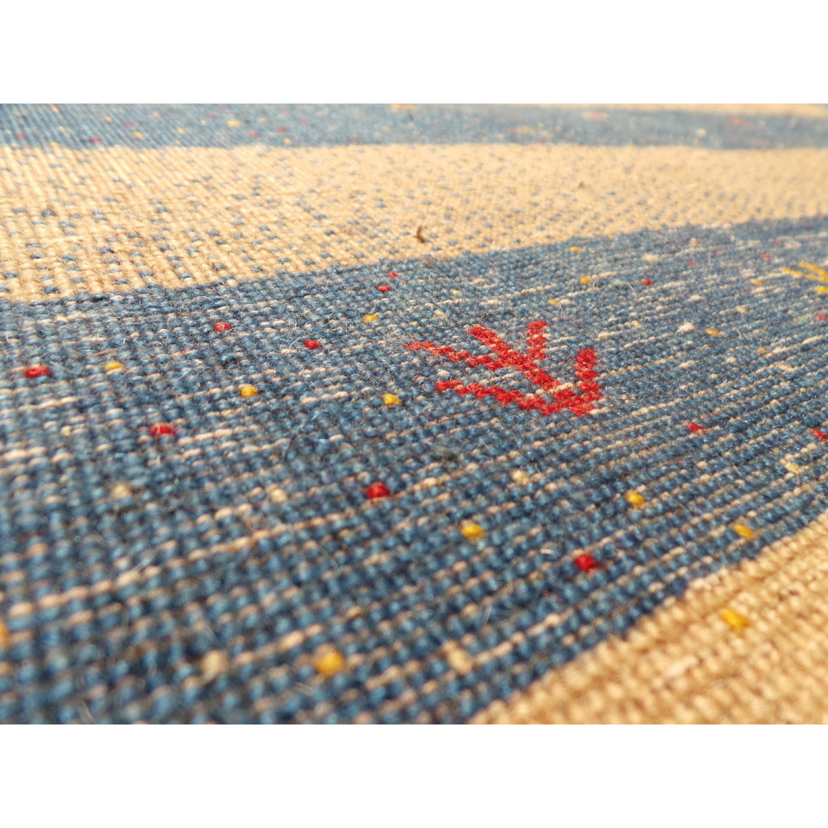 Persian Wool Gabbeh Rug - PRG164-Persian Handicrafts