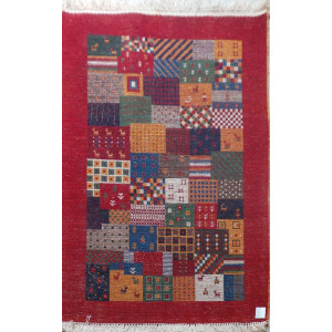 Persian Wool Gabbeh Rug - PRG186-Persian Handicrafts