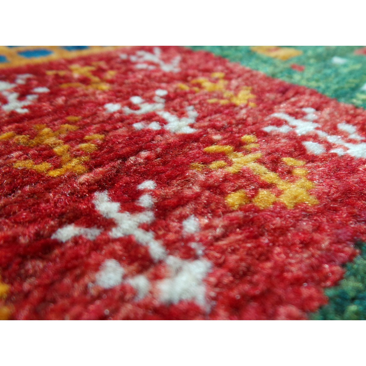 Persian Wool Gabbeh Rug - PRG186-Persian Handicrafts