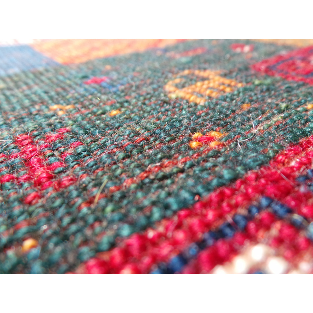 Persian Wool Gabbeh Rug - PRG187-Persian Handicrafts