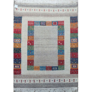 Persian Wool Gabbeh Rug - PRG190-Persian Handicrafts