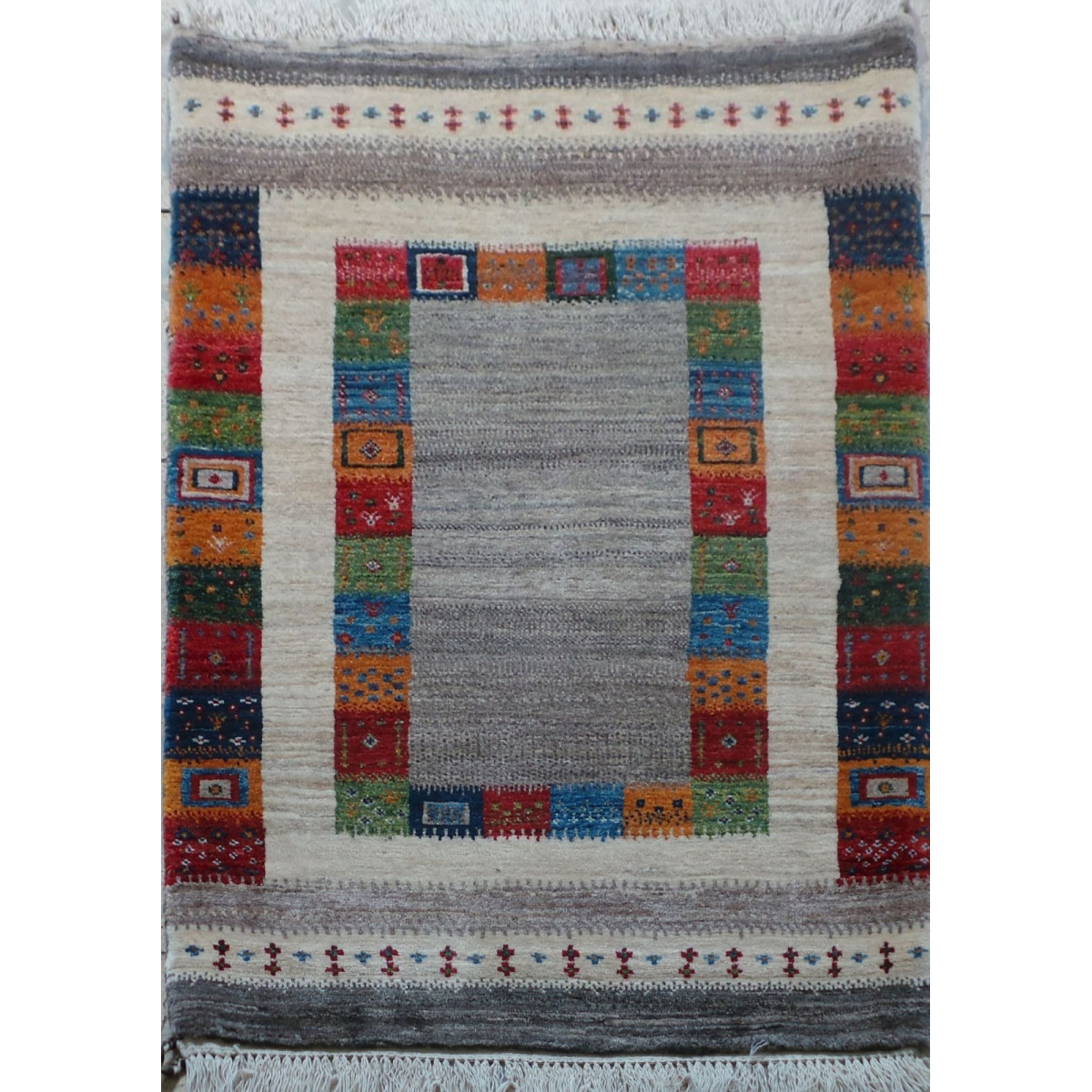 Persian Wool Gabbeh Rug - PRG190-Persian Handicrafts