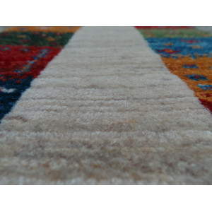 Persian Wool Gabbeh Rug - PRG190-Persian Handicrafts
