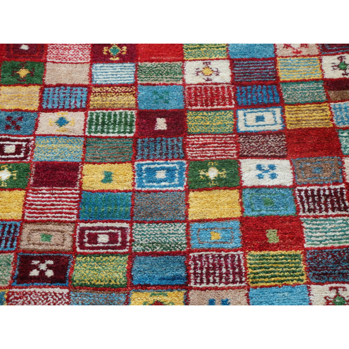 Persian Wool Gabbeh Rug - PRG201-Persian Handicrafts