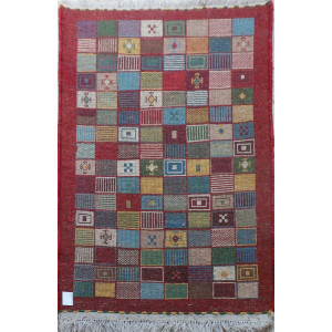 Persian Wool Gabbeh Rug - PRG201-Persian Handicrafts