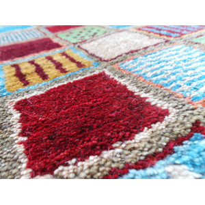 Persian Wool Gabbeh Rug - PRG204-Persian Handicrafts