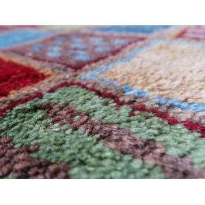 Persian Wool Gabbeh Rug - PRG204-Persian Handicrafts