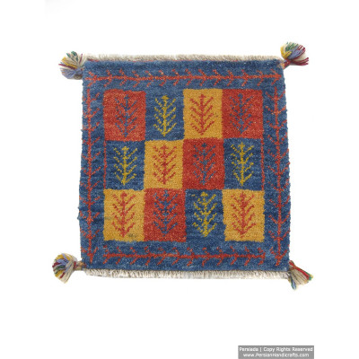 Gabbeh Wool Rug from Persian Ghashghai Nomads - RG5000