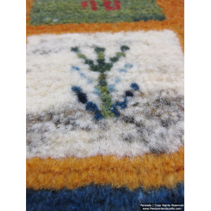 Gabbeh Wool Rug from Persian Ghashghai Nomads - RG5001-Persian Handicrafts