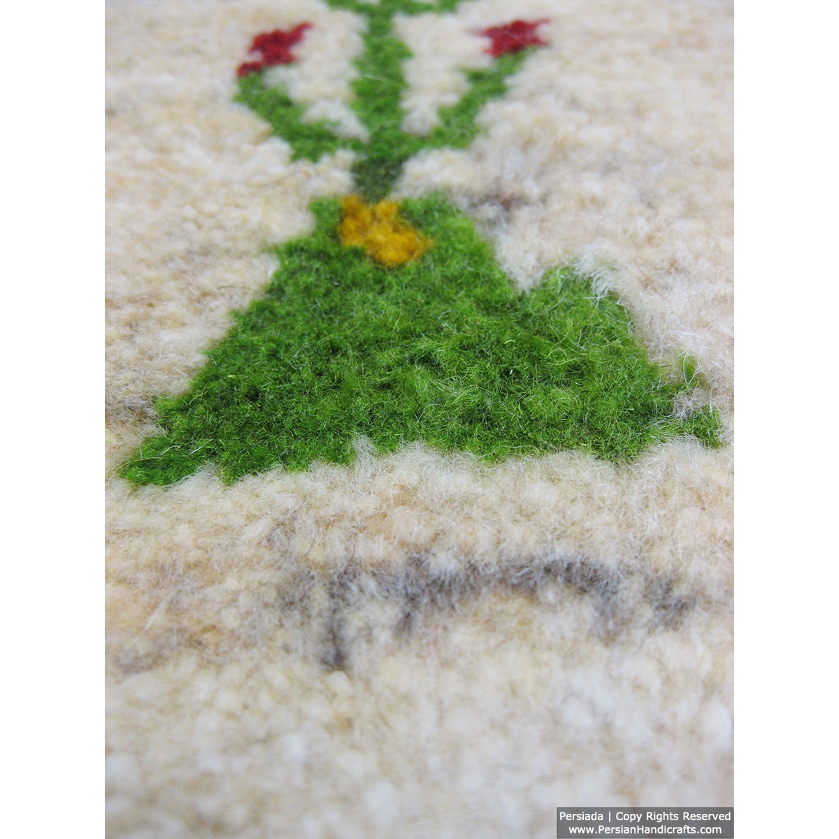Gabbeh Wool Rug from Persian Ghashghai Nomads - RG5002-Persian Handicrafts