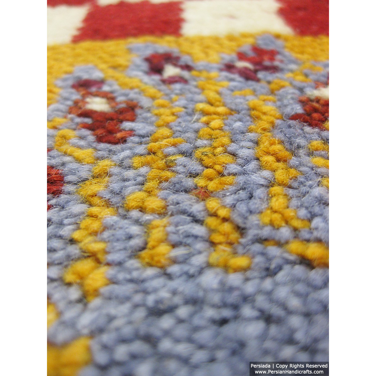 Gabbeh Wool Rug from Persian Ghashghai Nomads - RG5003-Persian Handicrafts
